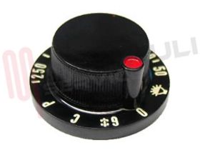 Visualizza i dettagli per MANOPOLA FORNO NERA D.6MM. Immagine di MANOPOLA FORNO NERA D.6MM.