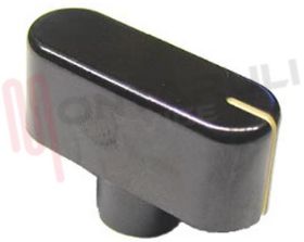 Visualizza i dettagli per MANOPOLA FUOCO NERA D.6MM. Immagine di MANOPOLA FUOCO NERA D.6MM.