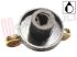 Immagine di MANOPOLA FUOCO MARRONE/ORO D.6MM.
