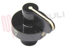 Visualizza i dettagli per MANOPOLA FUOCO NERA Ø6MM. Immagine di MANOPOLA FUOCO NERA Ø6MM.