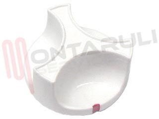 Immagine di MANOPOLA FUOCO BIANCA D.6MM.