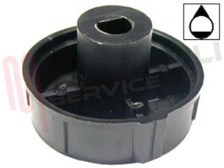 Immagine di MANOPOLA UNIVERSALE NERA D.8MM.