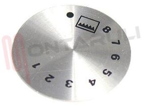 Visualizza i dettagli per DISCHETTO PER MANOPOLA UNIVERSALE FORNO D.34MM. Immagine di DISCHETTO PER MANOPOLA UNIVERSALE FORNO D.34MM.