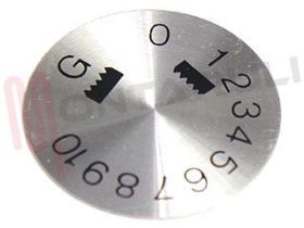 Visualizza i dettagli per DISCHETTO PER MANOPOLA UNIVERSALE FORNO D.34MM. Immagine di DISCHETTO PER MANOPOLA UNIVERSALE FORNO D.34MM.