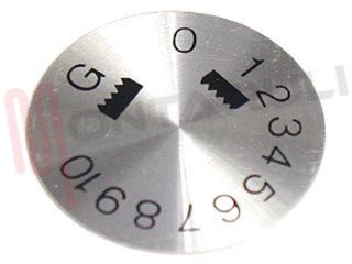 Immagine di DISCHETTO PER MANOPOLA UNIVERSALE FORNO D.34MM.