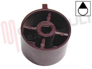 Immagine di MANOPOLA FUOCO ROSSA AREILOS D.8MM.