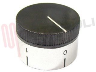 Immagine di MANOPOLA FORNO GRIGIA D.6MM.