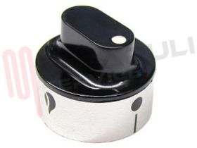 Visualizza i dettagli per MANOPOLA FUOCO NERA/MARRONE D.8MM. Immagine di MANOPOLA FUOCO NERA/MARRONE D.8MM.