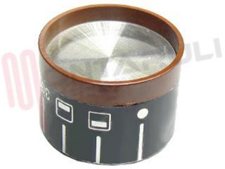 Immagine di MANOPOLA FORNO MARRONE COTTO D.6MM.