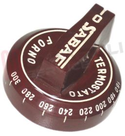 Visualizza i dettagli per MANOPOLA TERMOSTATO FORNO BORDEAUX D.8MM. Immagine di MANOPOLA TERMOSTATO FORNO BORDEAUX D.8MM.