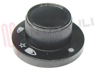Immagine di MANOPOLA FUOCO NERA D.6MM.
