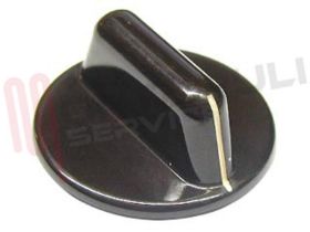 Visualizza i dettagli per MANOPOLA FUOCO MARRONE D.6MM. Immagine di MANOPOLA FUOCO MARRONE D.6MM.
