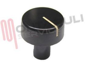 Visualizza i dettagli per MANOPOLA FUOCO NERA D.6MM. Immagine di MANOPOLA FUOCO NERA D.6MM.