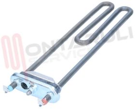 Visualizza i dettagli per RESISTENZA LAVATRICE 2000W 230V FORO SONDA L=285MM. Immagine di RESISTENZA LAVATRICE 2000W 230V FORO SONDA L=285MM.