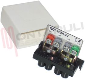 Visualizza i dettagli per MISCELATORE BANDE VHF-UHF 2 USCI INDIP. ATT.4DB ESVU22 Immagine di MISCELATORE BANDE VHF-UHF 2 USCI INDIP. ATT.4DB ESVU22