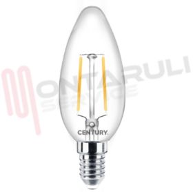Visualizza i dettagli per LAMPADA OLIVA LED CHIARA E14 2W 230V 2700°K 245LM Immagine di LAMPADA OLIVA LED CHIARA E14 2W 230V 2700°K 245LM