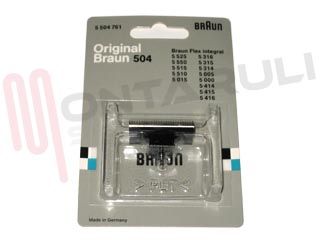 Immagine di BLOCCO LAME RASOIO BRAUN FLEX INTEGRAL 504