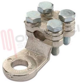 Visualizza i dettagli per MORSETTO DIRITTO 4 BULLONI D.13,25 75MMQ Immagine di MORSETTO DIRITTO 4 BULLONI D.13,25 75MMQ