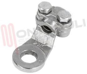 Visualizza i dettagli per MORSETTO DIRITTO 2 BULLONI D.8,5 25MMQ Immagine di MORSETTO DIRITTO 2 BULLONI D.8,5 25MMQ