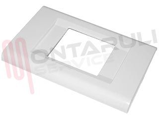 Immagine di PLACCA 1 POSTO SCHUKO ABS BIANCA SERIE CLICK