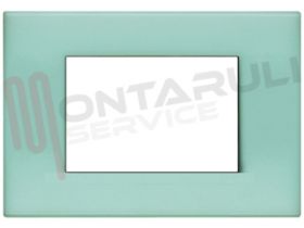 Visualizza i dettagli per PLACCA 3 POSTI PLASTICA VERDE OPALINO SERIE LIGHT Immagine di PLACCA 3 POSTI PLASTICA VERDE OPALINO SERIE LIGHT