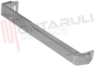 Immagine di MENSOLA LATTINE TRASPARENTE 470X75XH.65MM.