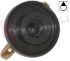 Immagine di MANOPOLA PIANO COTTURA D.6MM. 694972456 MARRONE/ORO RUSTICA