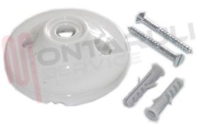 Visualizza i dettagli per ROSONE DI PORCELLANA LISCIO CON FORO CENTRALE SERIE IDEAL Immagine di ROSONE DI PORCELLANA LISCIO CON FORO CENTRALE SERIE IDEAL