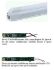 Immagine di PLAFONIERA 1X12W REGLETTE 60LED 3000°K L=60CM.