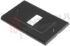 Immagine di PLACCA RETTANGOLARE NERA 1 POSTO SERIE MAGIC