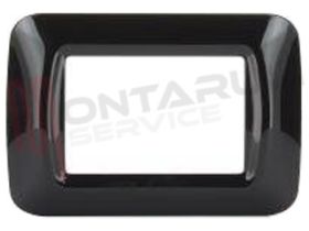 Visualizza i dettagli per PLACCA 3 POSTI NERA SERIE TOP SYSTEM Immagine di PLACCA 3 POSTI NERA SERIE TOP SYSTEM