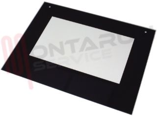 Immagine di VETRO FORNO ALT.455X595MM. NERO ESTERNO BERTAZZONI LA GE