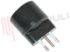 Immagine di ADATTATORE SCHUKO 10A 2P+T NERO