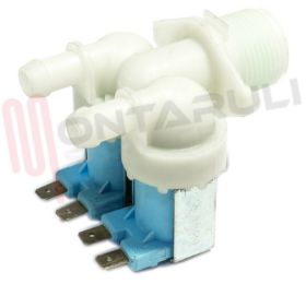 Visualizza i dettagli per ELETTROVALVOLA DOPPIA 2 VIE 180° Immagine di ELETTROVALVOLA DOPPIA 2 VIE 180°