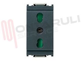 Visualizza i dettagli per PRESA 2P+T 16A P17/11 BIVALENTE GRIGIA SERIE IDEA VIMAR Immagine di PRESA 2P+T 16A P17/11 BIVALENTE GRIGIA SERIE IDEA VIMAR