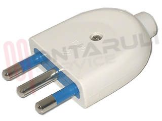 Immagine di SPINA VOLANTE 2P+T 16A BIANCA IMQ