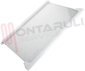 Visualizza i dettagli per RIPIANO VETRO TRASPARENTE 495X305MM. ORIGINALE Immagine di RIPIANO VETRO TRASPARENTE 495X305MM. ORIGINALE