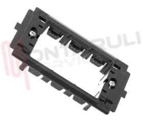 Visualizza i dettagli per SUPPORTO 3 MODULI PER PLACCA SERIE BASIC Immagine di SUPPORTO 3 MODULI PER PLACCA SERIE BASIC