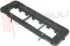 Immagine di SUPPORTO 6 POSTI MONTA SISTEMA 45 BLACK AFFIANCATI NOIR