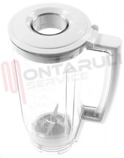 Immagine di BICCHIERE FRULLATORE TRASPARENTE COMPLETO