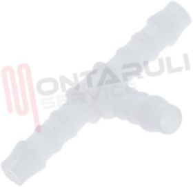 Visualizza i dettagli per RACCORDO GIUNTO A T Ø 6MM. Immagine di RACCORDO GIUNTO A T Ø 6MM.