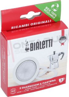 Immagine di GUARNIZIONI + FILTRO 2 TZ. MOKA EXPRESS/DAMA ORIGINALE