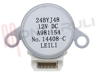 Immagine di MOTORINO DEFLETTORE 24BYJ48 12V DC A981154 LEILI