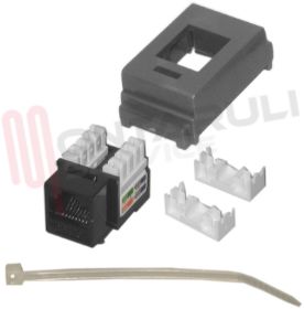 Visualizza i dettagli per PRESA DATI/VOCE RJ45 SERIE ARC CAT.5E Immagine di PRESA DATI/VOCE RJ45 SERIE ARC CAT.5E