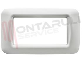 Visualizza i dettagli per PLACCA 4 POSTI BIANCO SERIE TOP SYSTEM Immagine di PLACCA 4 POSTI BIANCO SERIE TOP SYSTEM