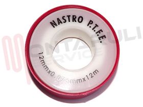 Visualizza i dettagli per TEFLON ROTOLO 12X0.076X12MM. Immagine di TEFLON ROTOLO 12X0.076X12MM.