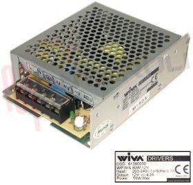 Visualizza i dettagli per ALIMENTATORE 12V WP10- S 50W LED Immagine di ALIMENTATORE 12V WP10- S 50W LED