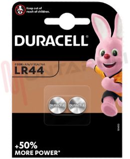 Immagine di BATTERIA 1,5V LR44 ALKA/MANGANESE (PREZZO X BLISTER DA 2PZ)
