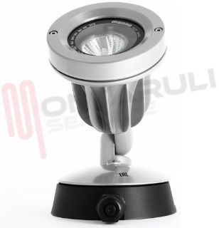 Immagine di FARETTO CON BASE GU10 1X50W 230V ARGENTATO 1537 KOALA