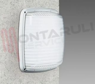 Immagine di PLAFONIERA 1X22W CUBO 1541 2G11 GRIGIO CHIARO